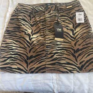YMI tiger collection beautiful midi skirt